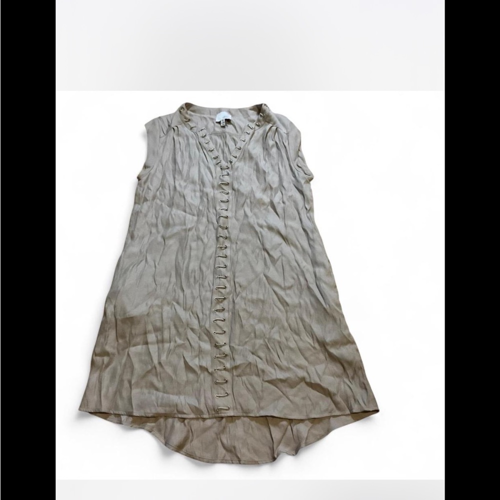 Greylin lace up tunic โ Blouse